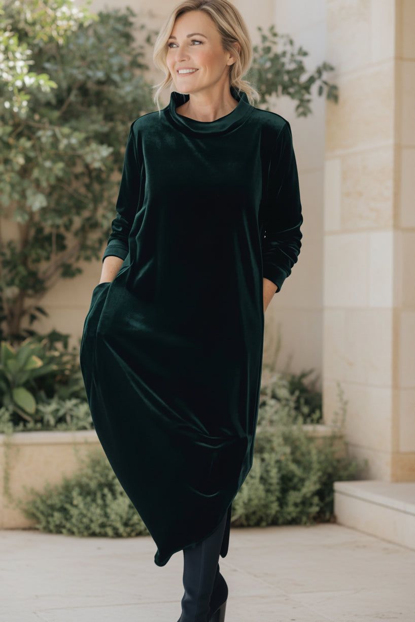RORY - ELEGANT VELVET DRESS