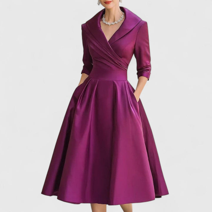 Marley Quinn - Elegant Midi Dress