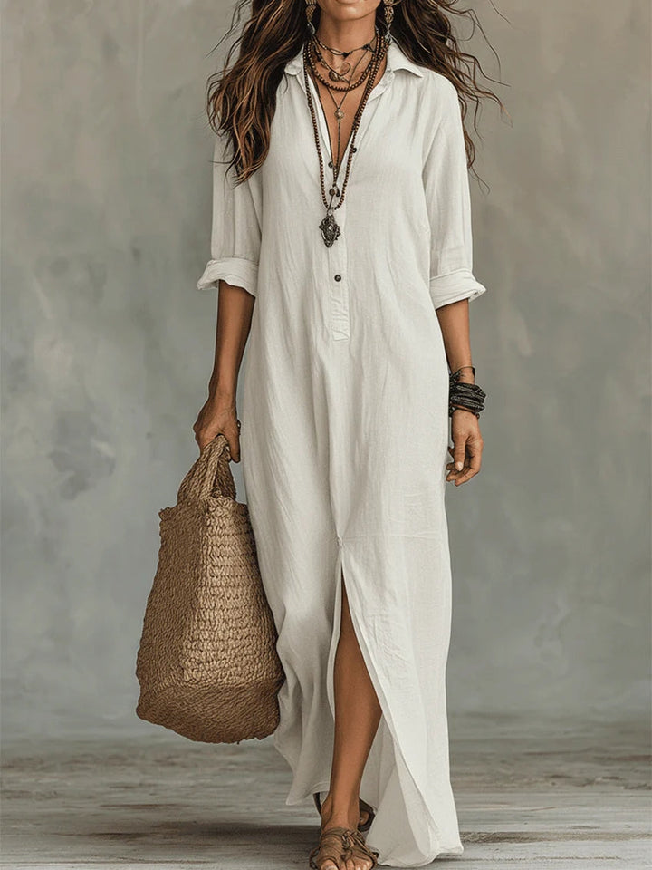 WILLOW | Effortless Maxi Dress with Flattering Silhouette for Versatile Daily Wear