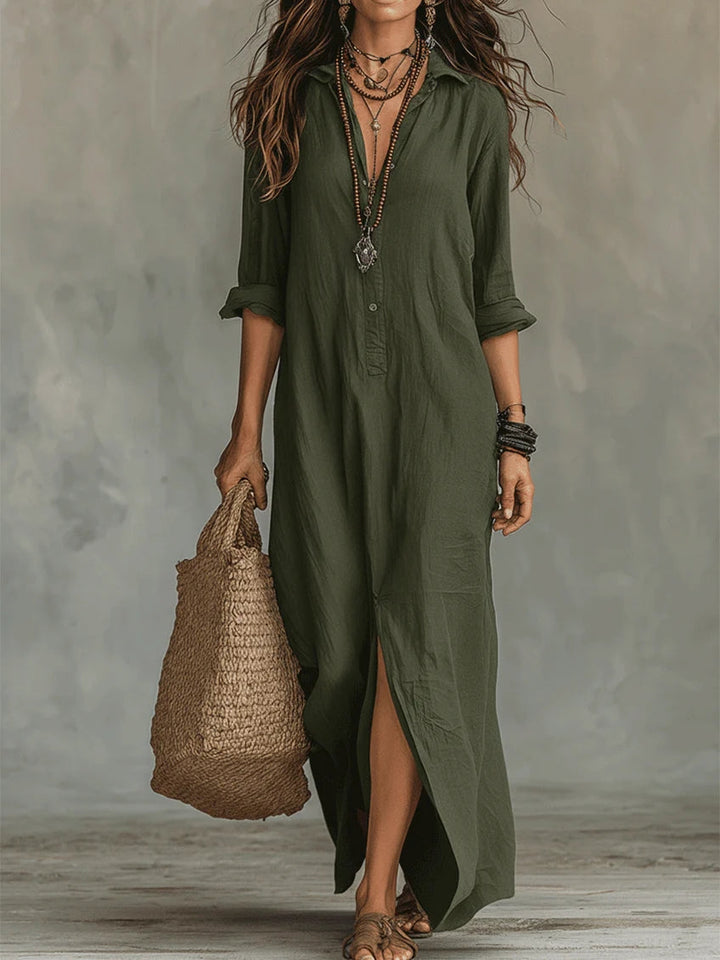 WILLOW | Effortless Maxi Dress with Flattering Silhouette for Versatile Daily Wear