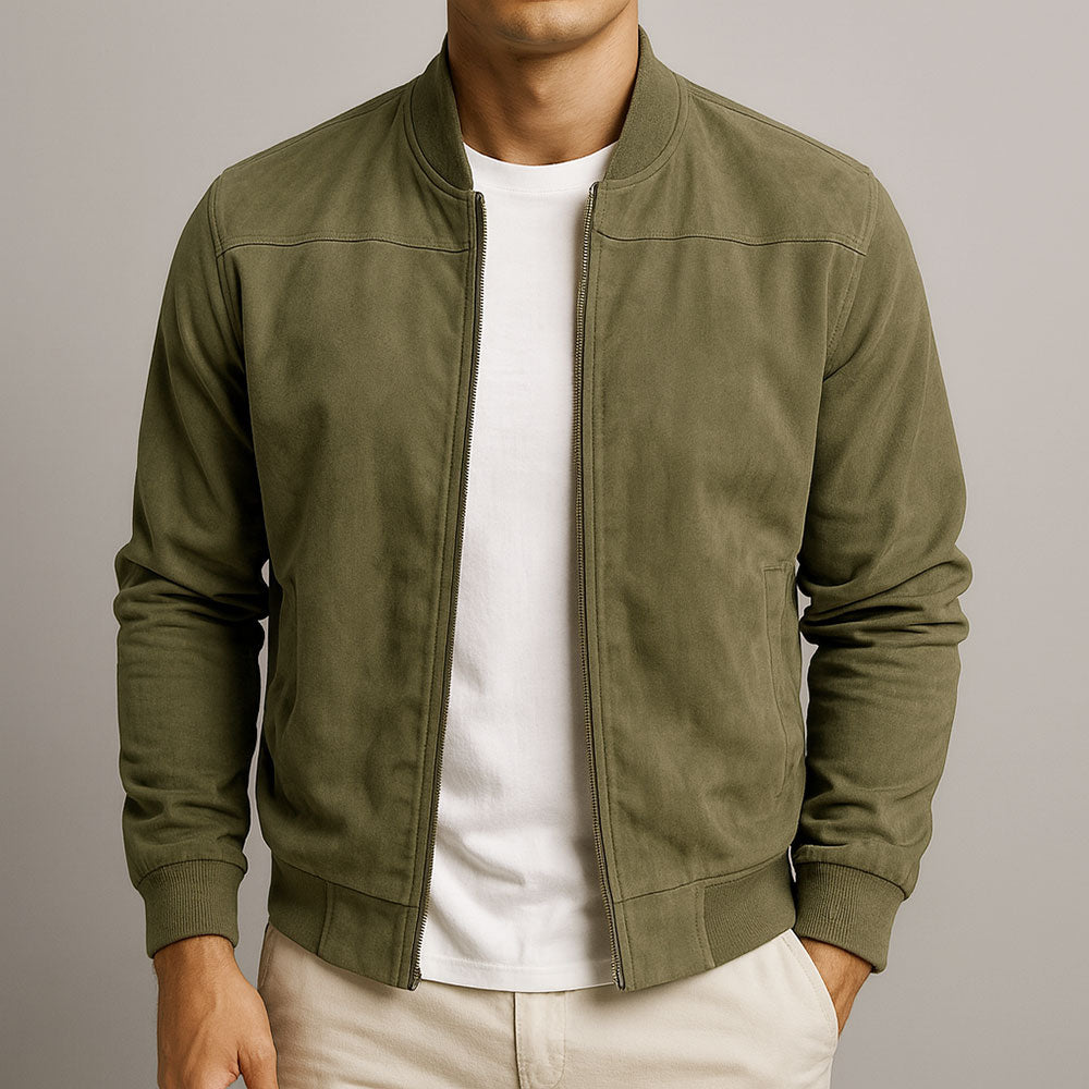 Adrian | Suede Jacket in a Modern Edition