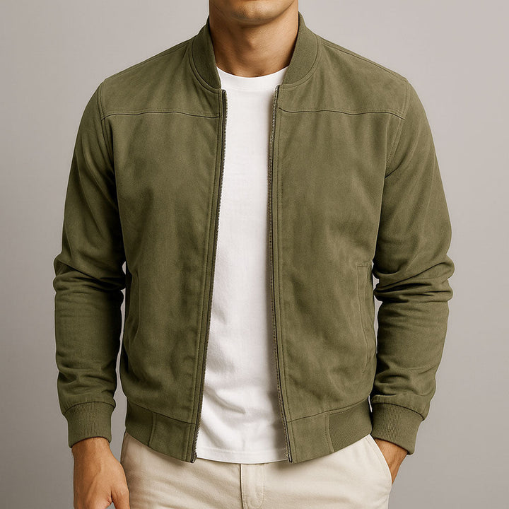 Adrian | Suede Jacket in a Modern Edition