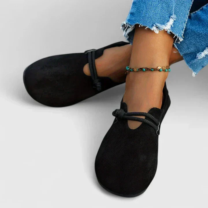 Lynda | Orthopedic Rope-Detail Loafers
