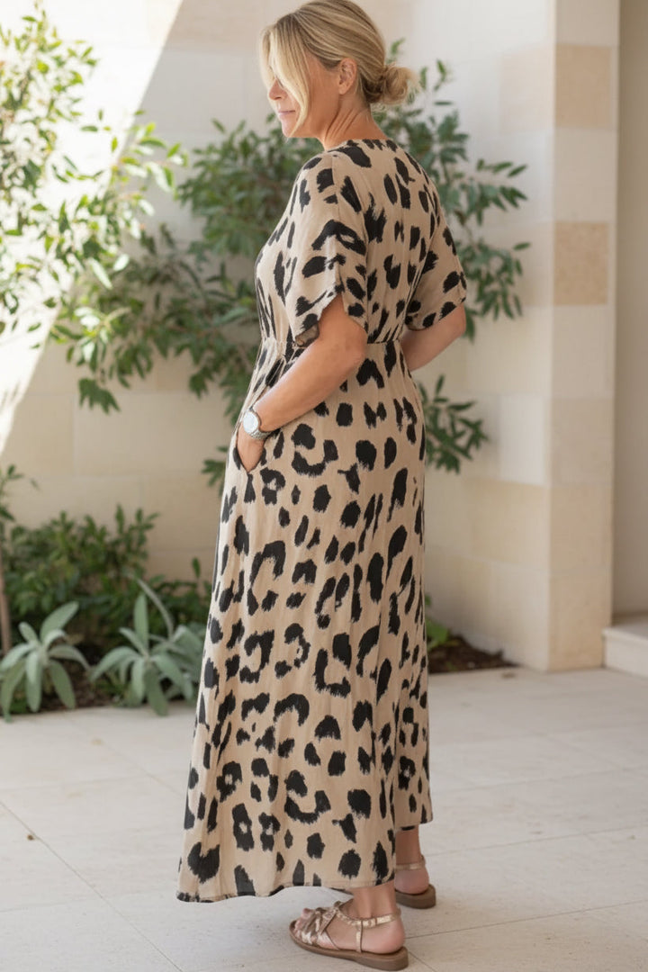 BONNIE - STYLISH LEOPARD DRESS