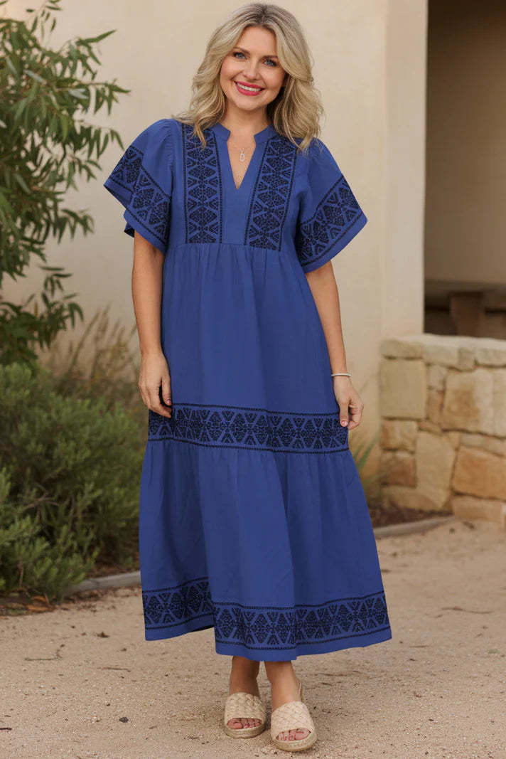 NANCY - BOHO MAXI DRESS