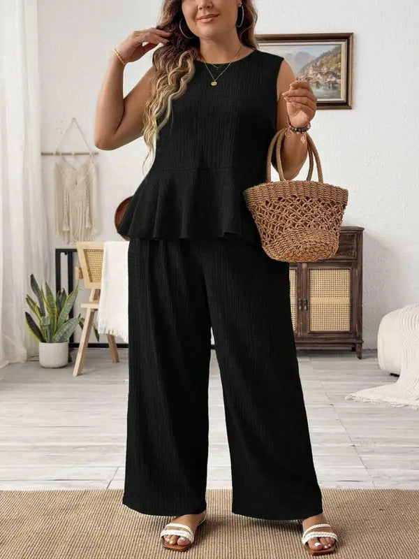 SITTI™ – Lightweight Summer Casual Two-Piece Outfit