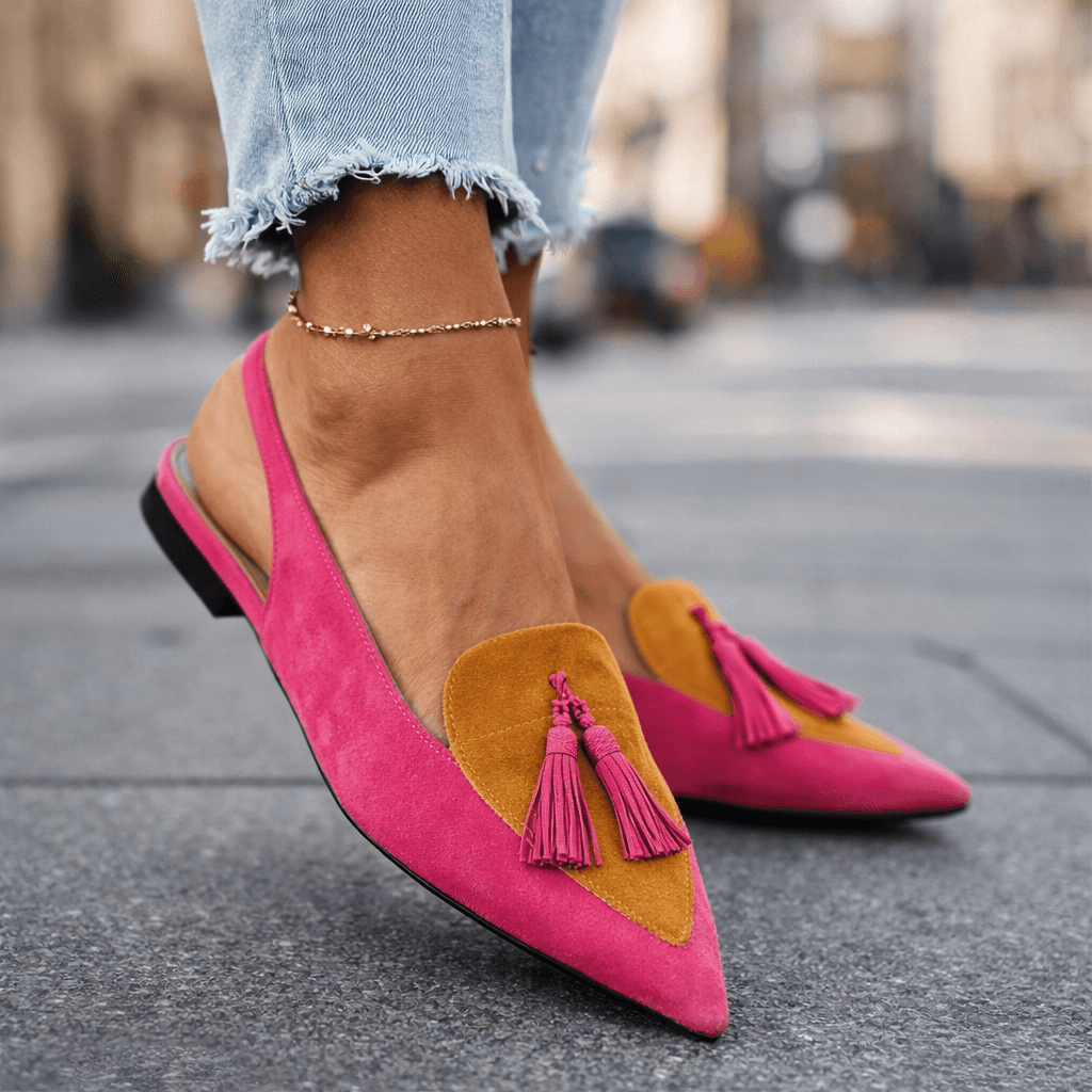Lorena Strappy Sandals with Tassels
