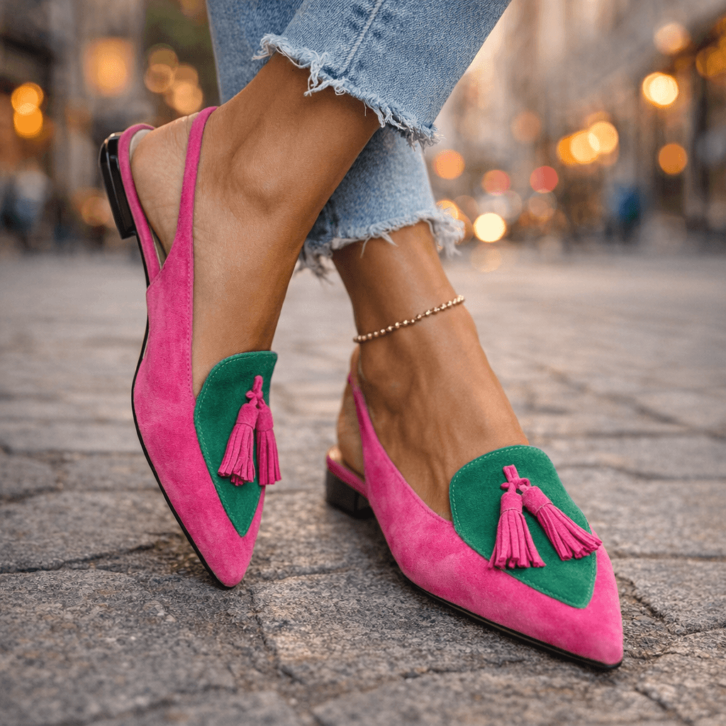 Lorena Strappy Sandals with Tassels