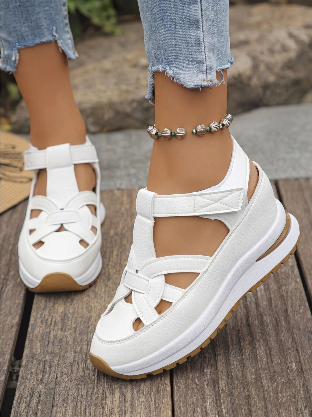 Duna - Comfortable Wedge Sandals for Women