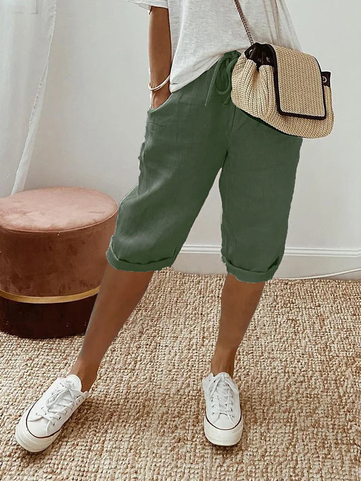 Novaire® | Cotton Linen Women’s Shorts – Buy 1 Get 1 Free