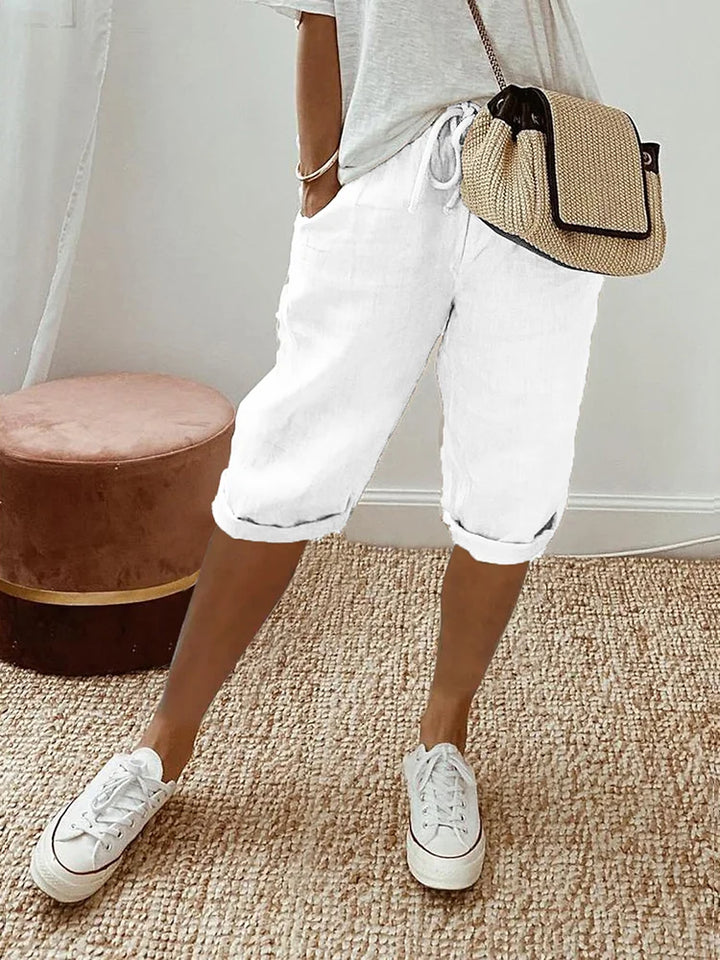 Novaire® | Cotton Linen Women’s Shorts – Buy 1 Get 1 Free
