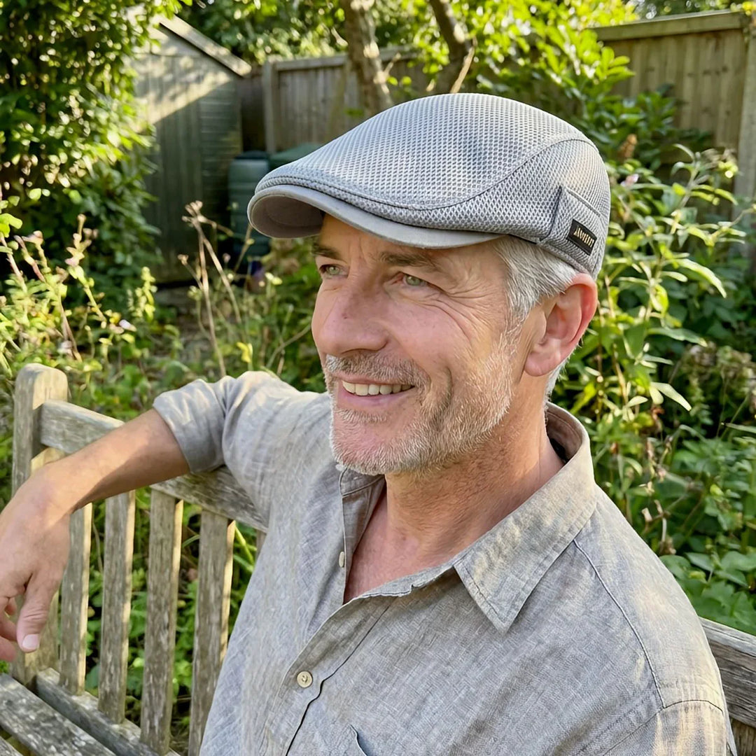 MeshCap | Casual flat cap for men