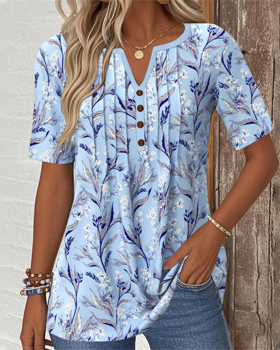 Alma™ | Blouse with Floral Print