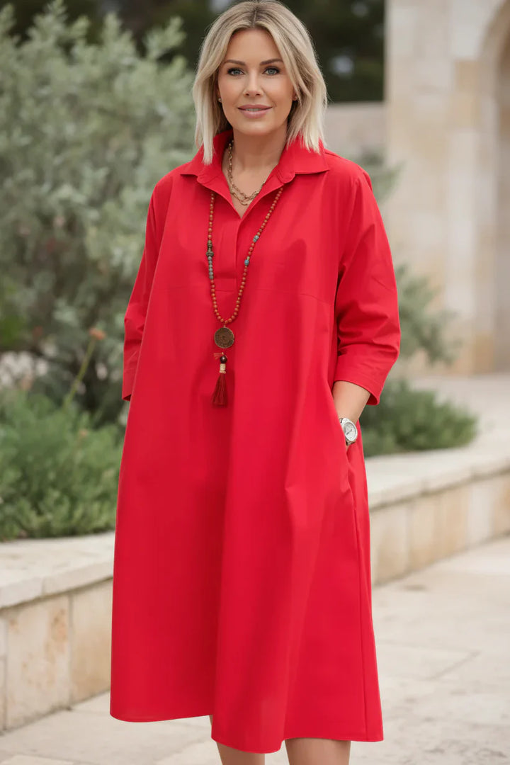 LARA - RELAXED SHIRT DRESS
