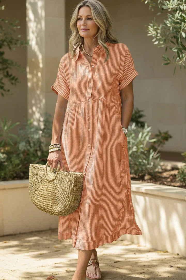 MARIA - LOOSE STRIPE DRESS