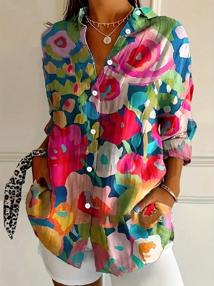 Frida | Bloom Canvas Blouse