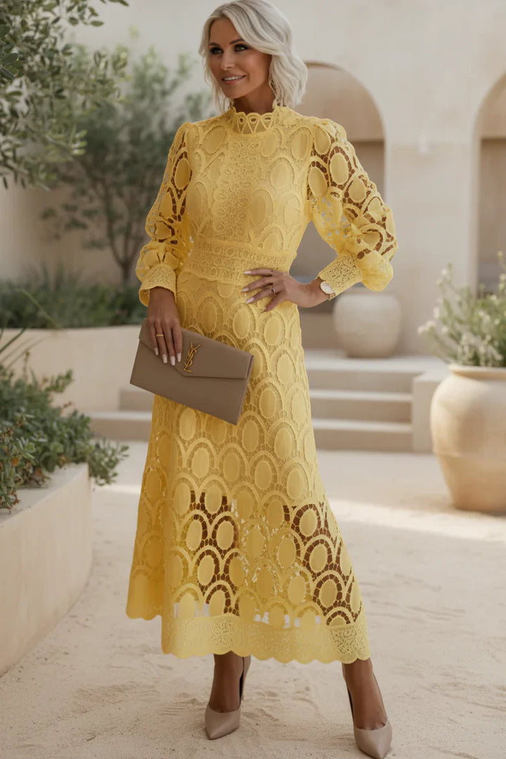 VALENTINA – LACE MIDI DRESS
