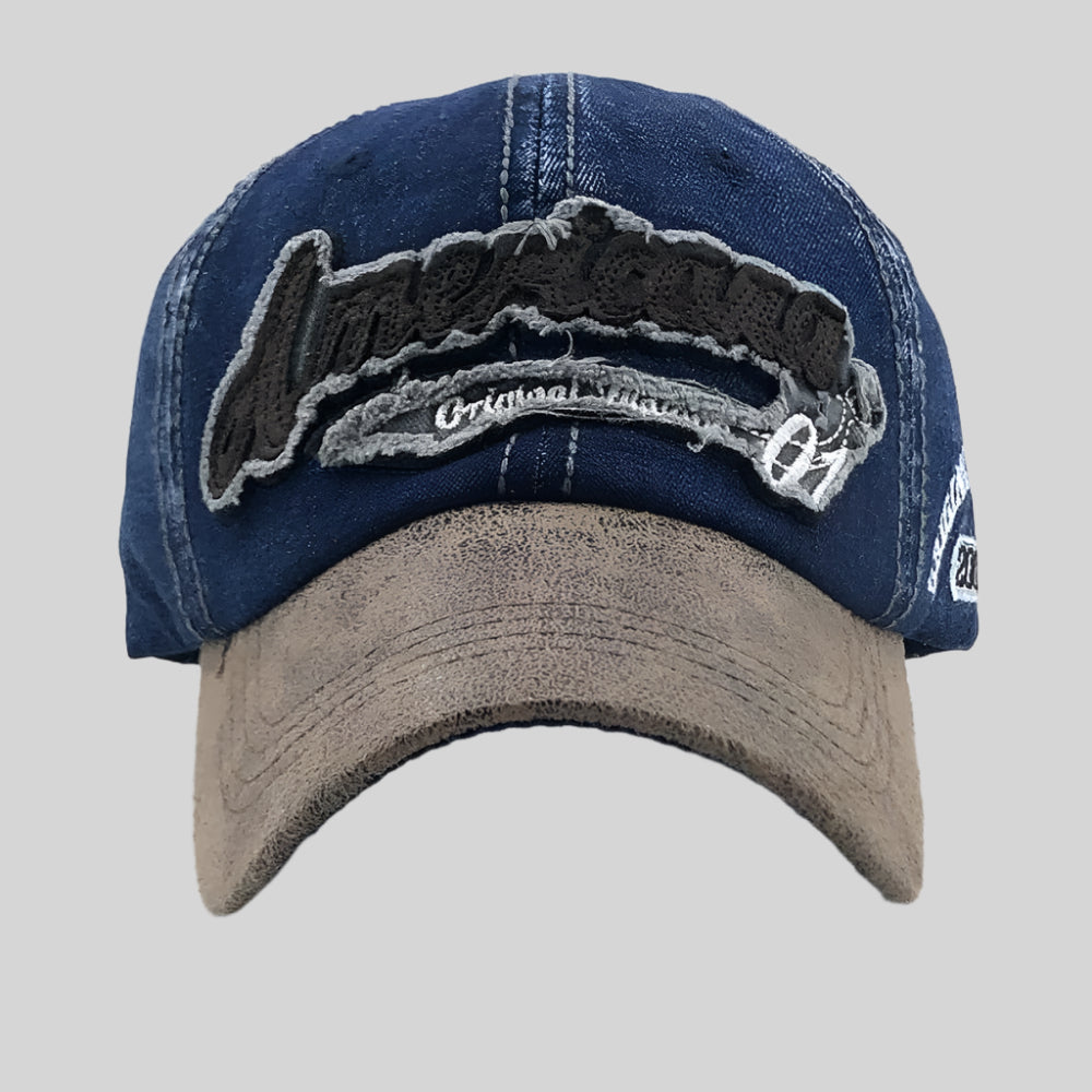 Americana Vintage Denim Cap