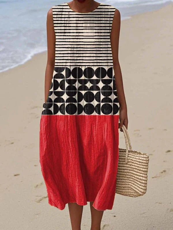 Leah | Lightweight Sleeveless Summer Dress