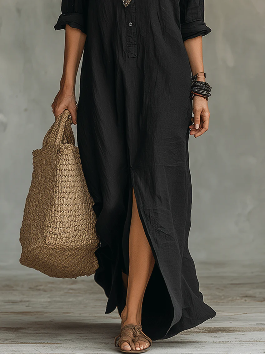 WILLOW | Effortless Maxi Dress with Flattering Silhouette for Versatile Daily Wear