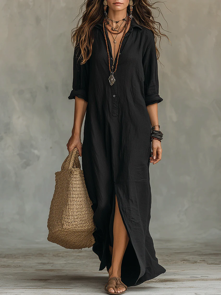 WILLOW | Effortless Maxi Dress with Flattering Silhouette for Versatile Daily Wear