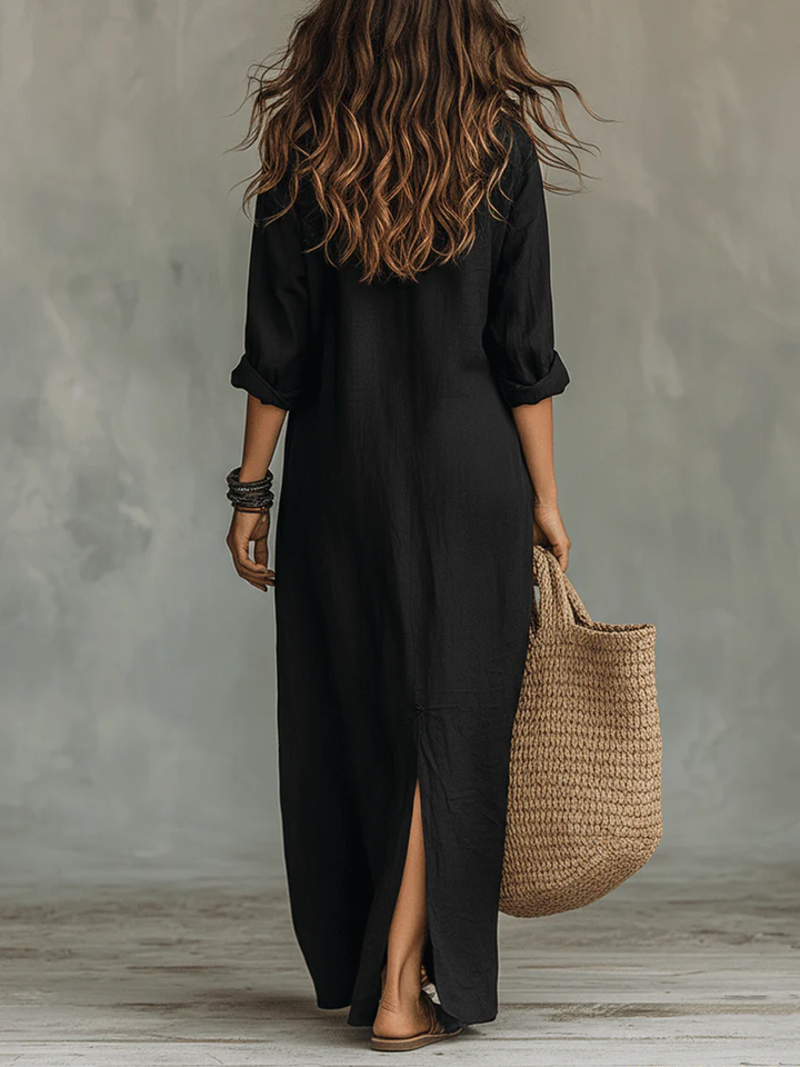 WILLOW | Effortless Maxi Dress with Flattering Silhouette for Versatile Daily Wear