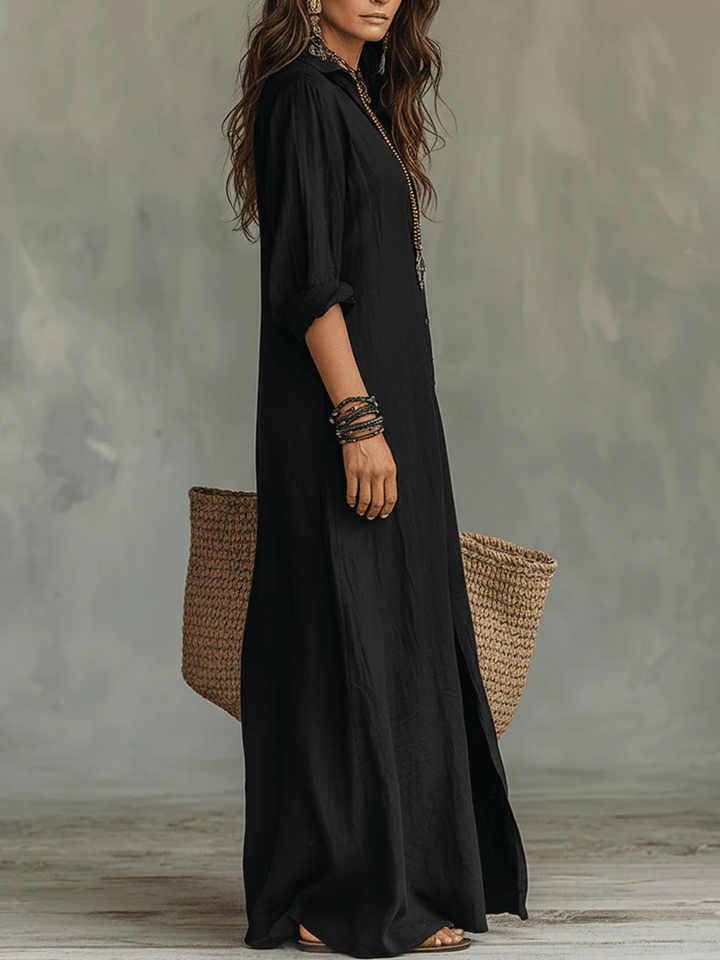 WILLOW | Effortless Maxi Dress with Flattering Silhouette for Versatile Daily Wear