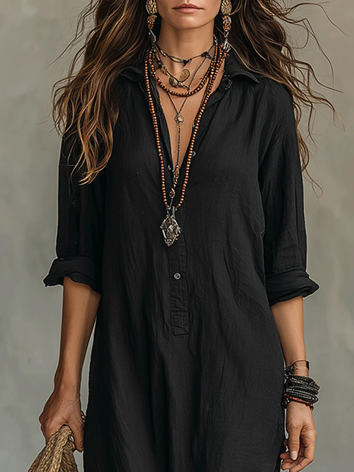 WILLOW | Effortless Maxi Dress with Flattering Silhouette for Versatile Daily Wear