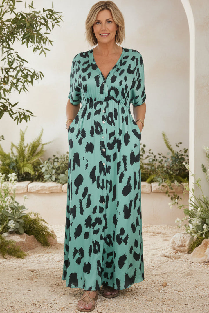 BONNIE - STYLISH LEOPARD DRESS