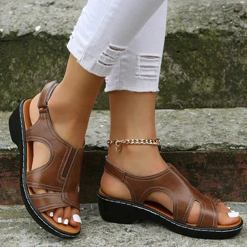 JOLIE - ORTHOPAEDIC LEATHER SANDALS