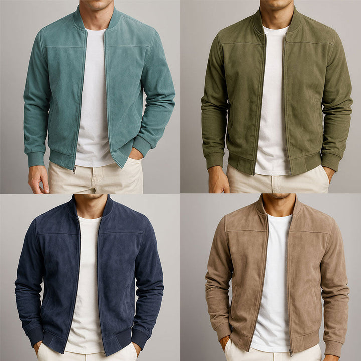 Adrian | Suede Jacket in a Modern Edition