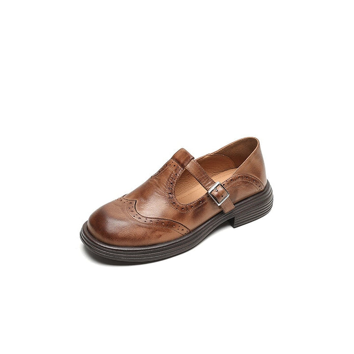 Elvara | Elegant Leather Mary Jane
