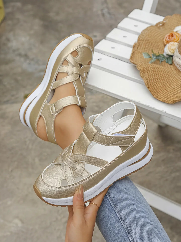Duna - Comfortable Wedge Sandals for Women