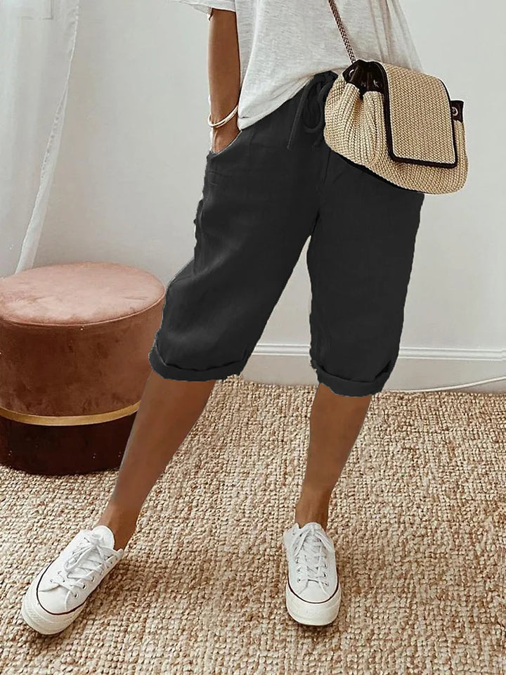 Novaire® | Cotton Linen Women’s Shorts – Buy 1 Get 1 Free