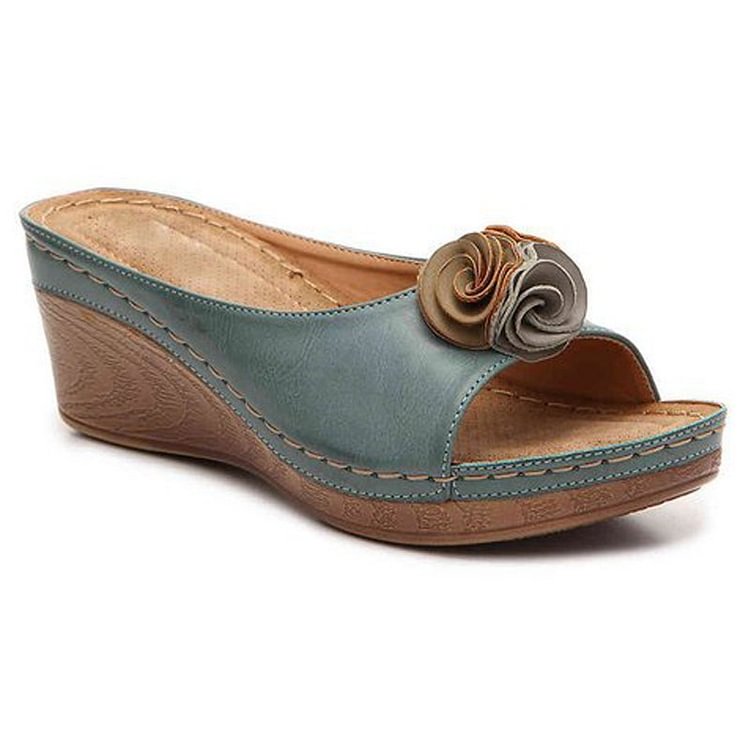 BRONYA - COMFORTABLE LEATHER SANDALS